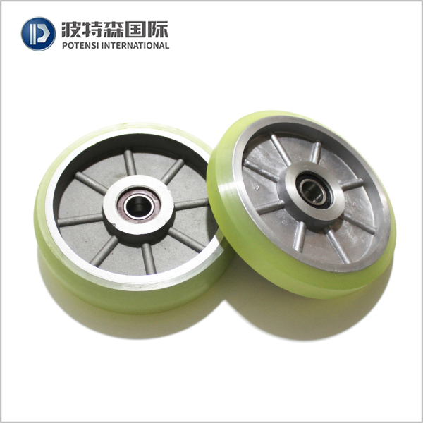 Kone elevator guide shoe roller 150x28x6003mm