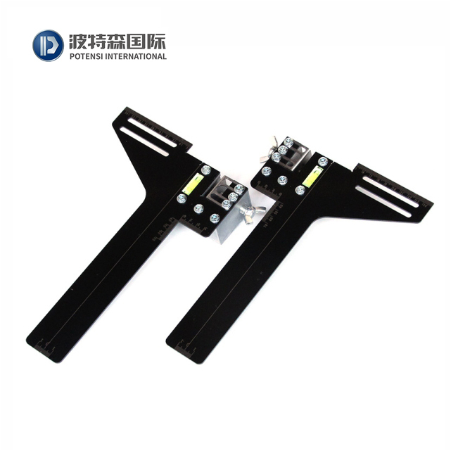 elevator guide rail alignment tool