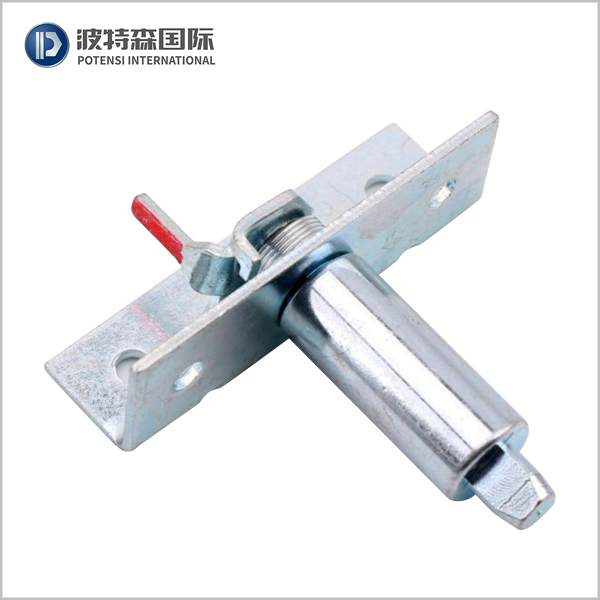 elevator triangle lock