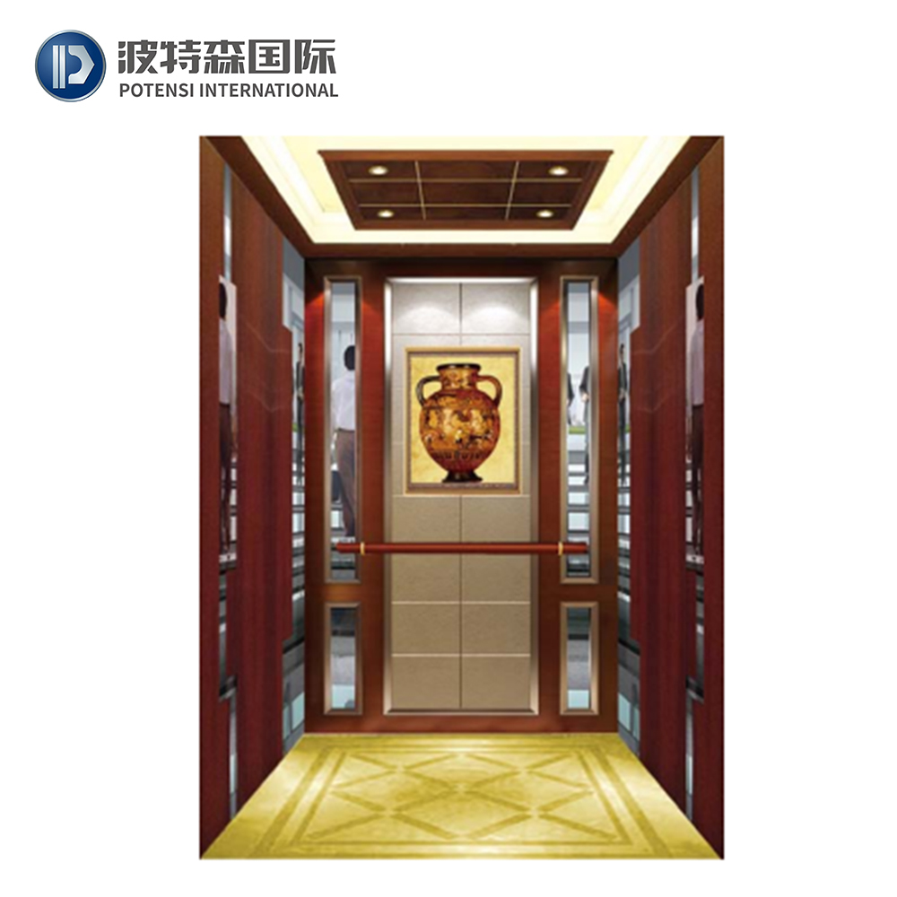 POTENSI China Best Elevator Brand FUJI MACHINE ROOMLESS LIFT FJKW-X-8000-1
