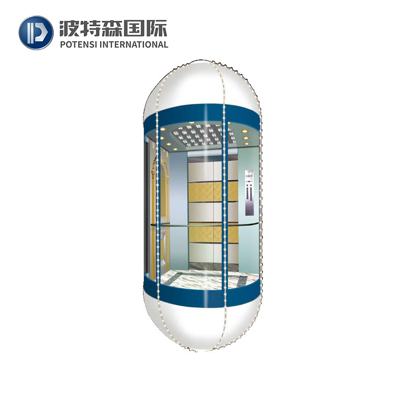 Good Quality Potensi Fuji observation elevator FJGW-X-8000