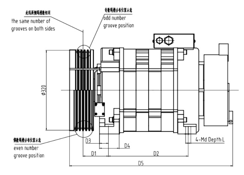 KDS ELevator Traction Machine WR-H WR-E Series Features