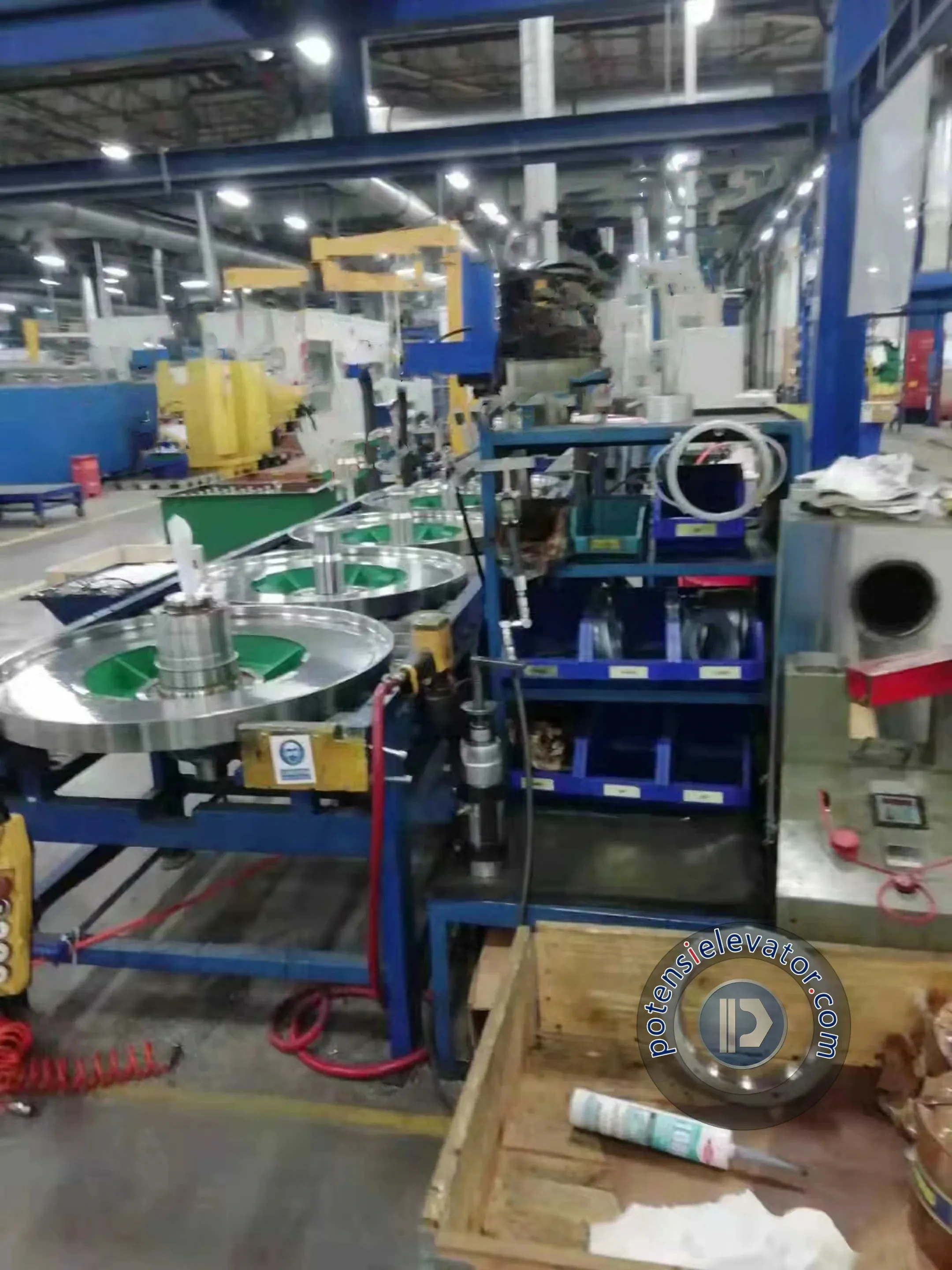 Kone Elevator Traction Machine factory