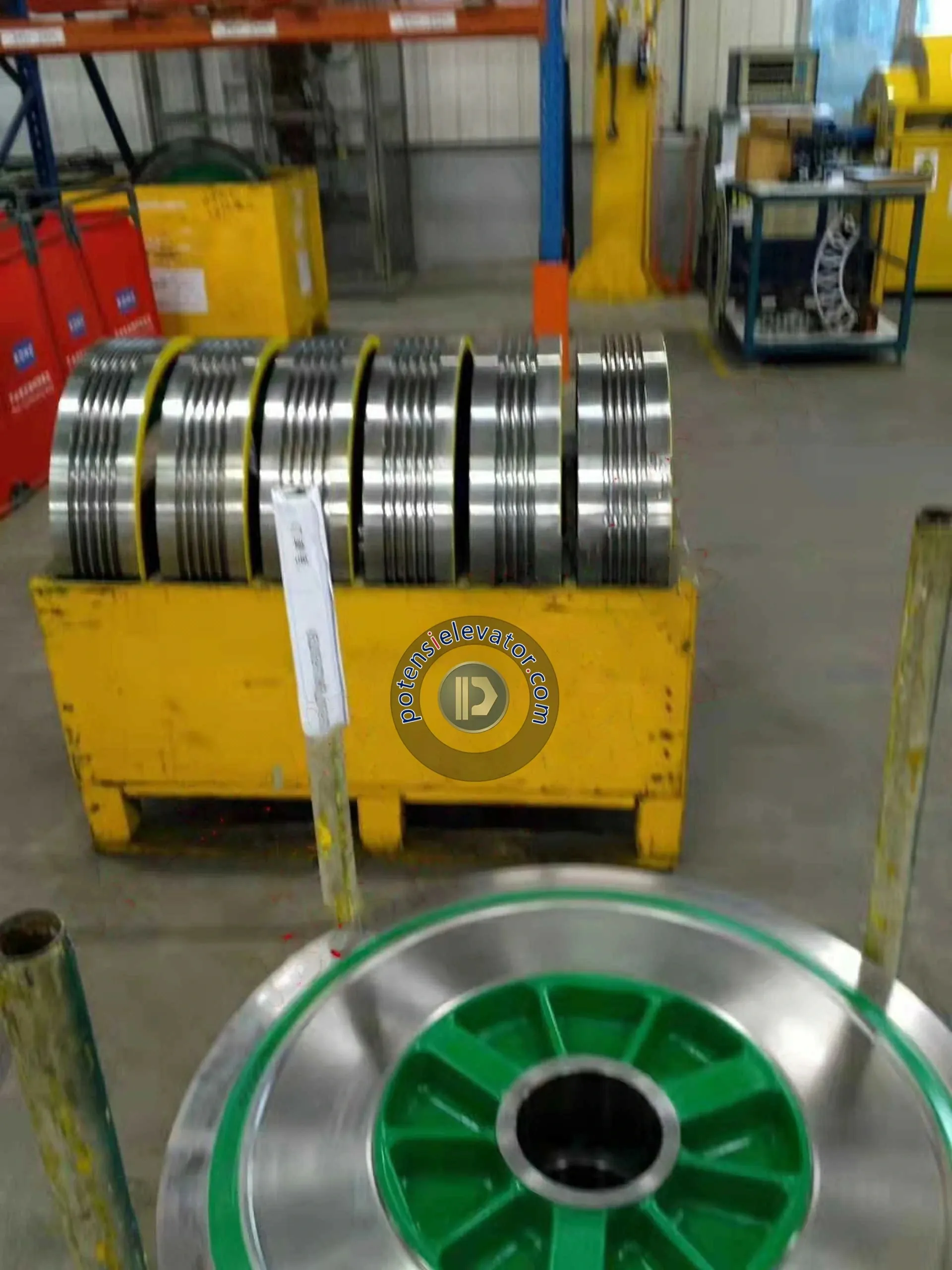 Kone Elevator Traction Wheel