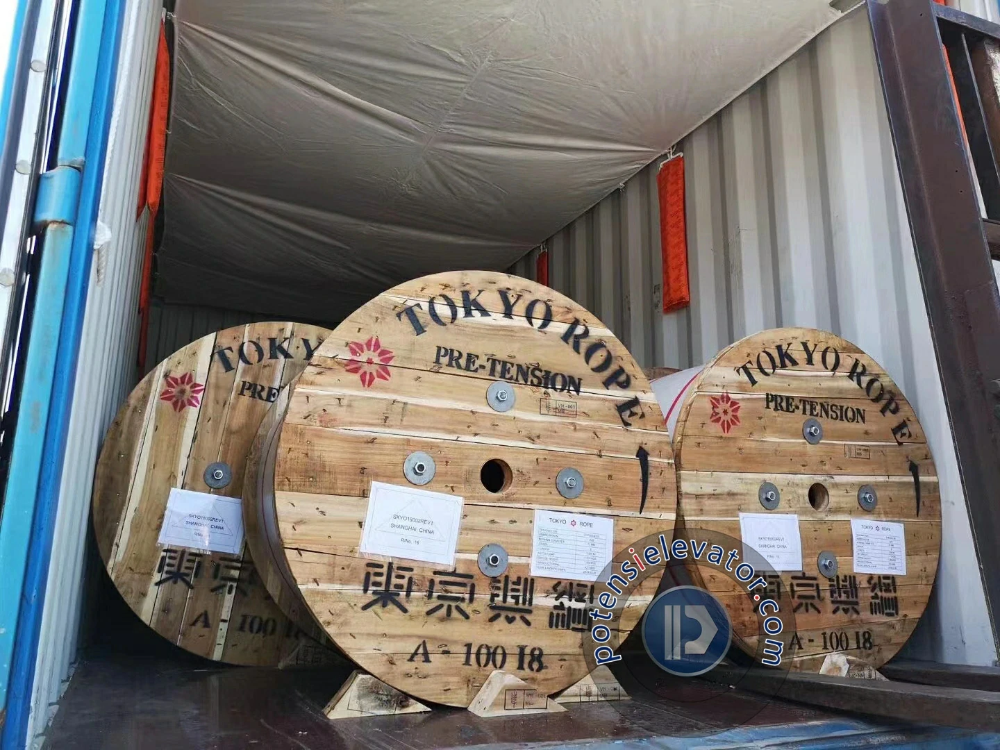 100 Original Tokyo Rope Elevator Tokyo Rope Steel Wire Rope For