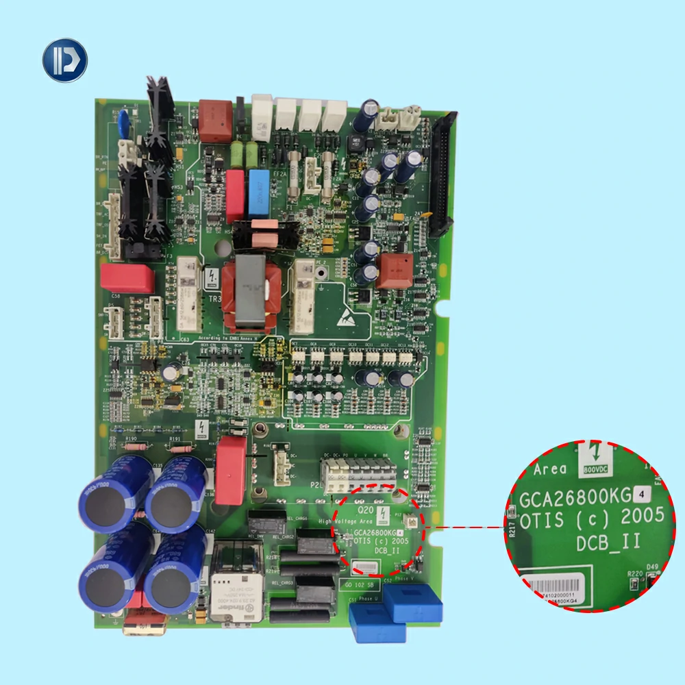 OTIS Elevator Inverter Drive Control Main Board DCB-II GCA26800KG4 GDA26800KG4丨Potensi Elevator