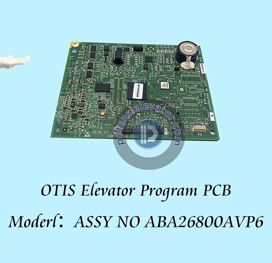 OTIS Elevator Program PCB Main Board ASSY NO ABA26800AVP6