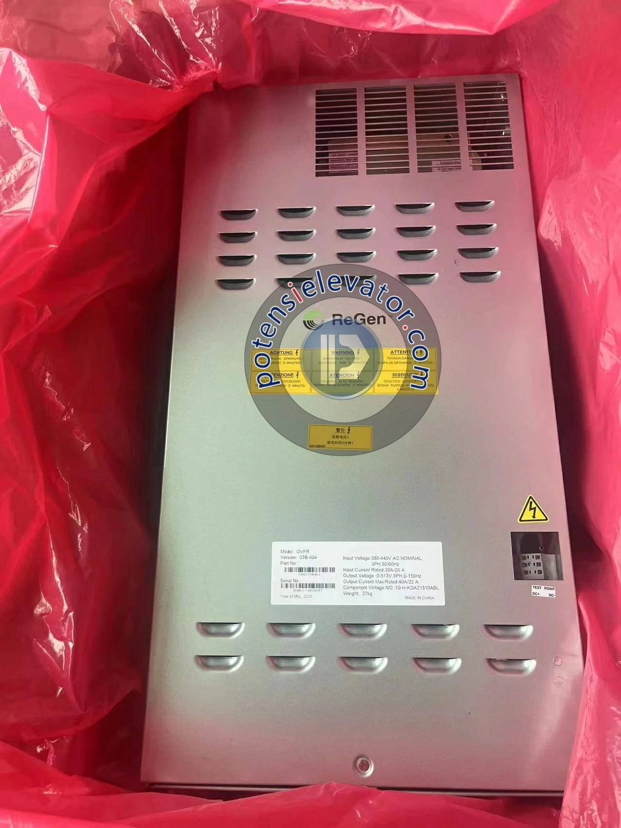 OTIS Elevator Inverter Controller OVFR03B-404