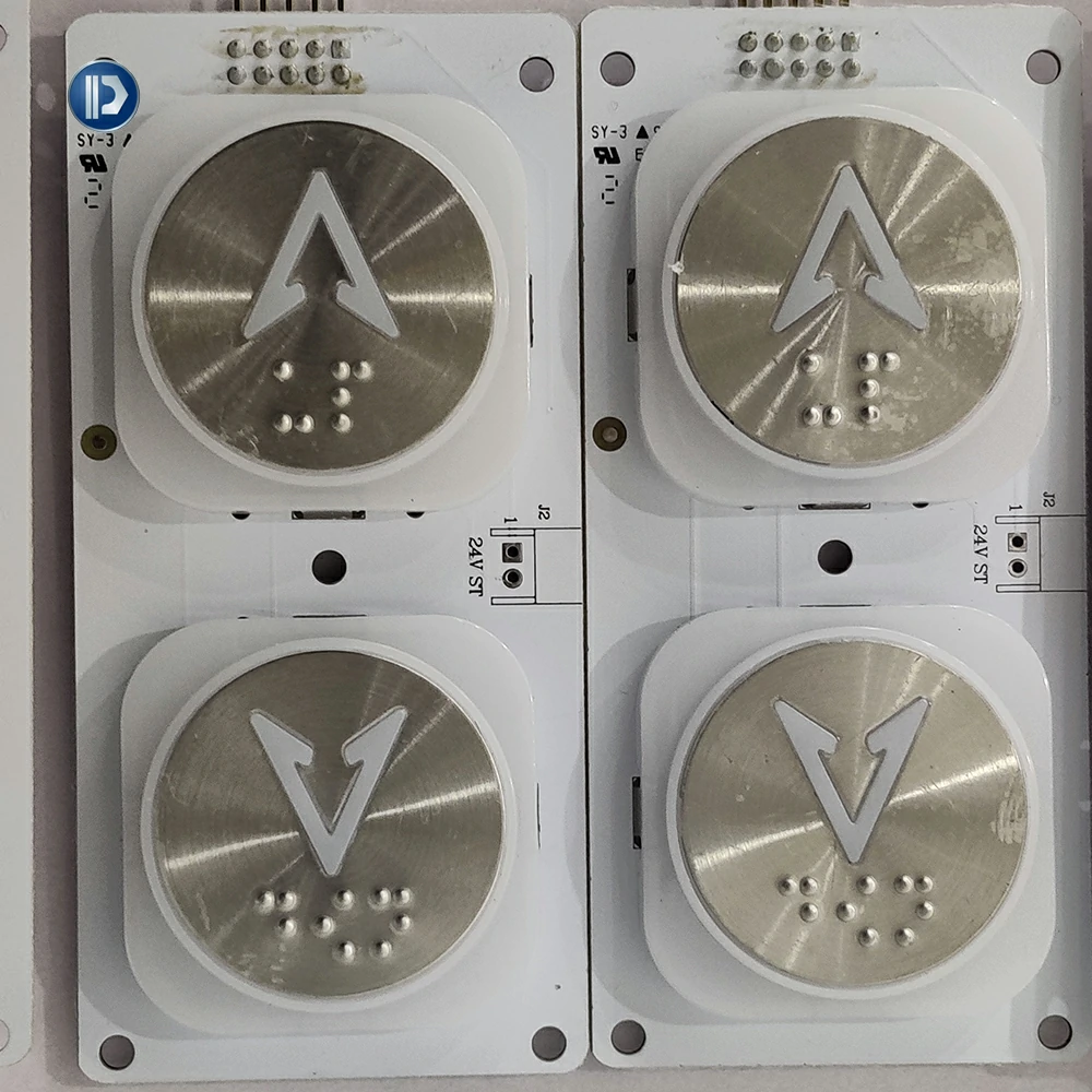 Elevator Lift Push Button A3N93347 with Braille | Potensi Elevator