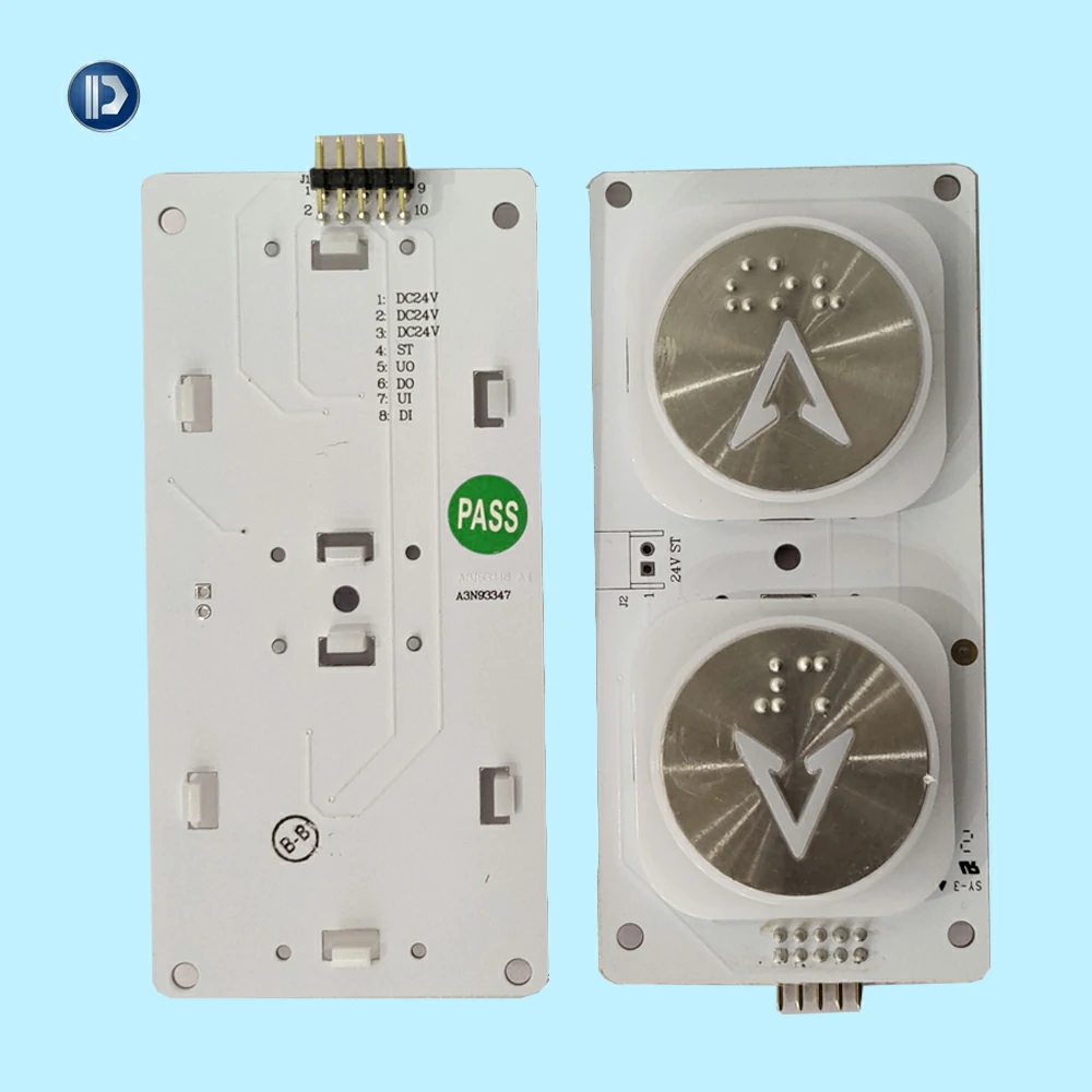Elevator Lift Push Button A3N93347 with Braille | Potensi Elevator
