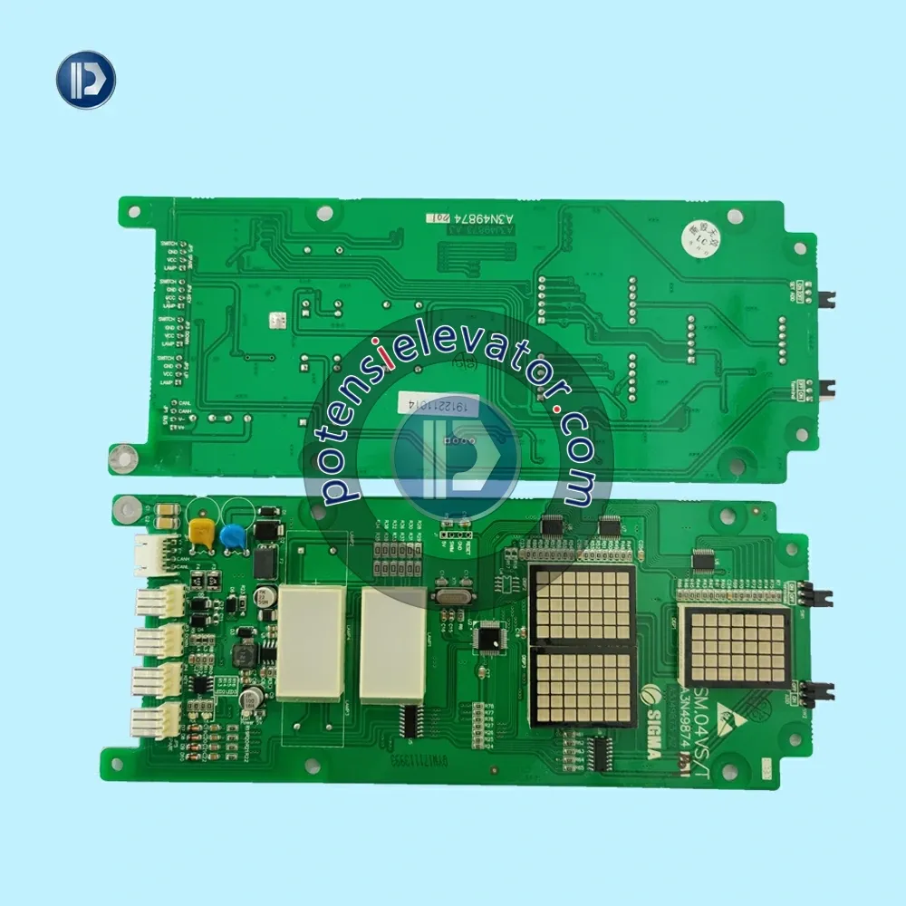 Sigma Elevator LCD Display PCB Board SM.04VS/T
