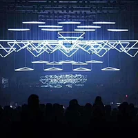 Pixel led event club ceiling disco lighting show decoration system