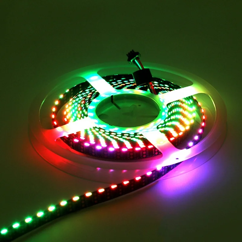 DC5V SK6812 RGBW 144leds Waterproof IP68 Built-In IC Adressable LED Strip