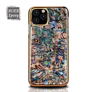 For iPhone 11 phone accessories case shell cover real conch shell design