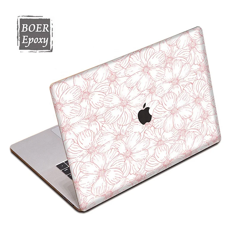 Boer epoxy pegatinas de protección de control de alta calidad para apple macbook pro 15 retina laptop skin para Macbook air