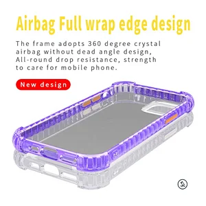 nuevas ideas de productos de aikusu 2021 funda de teléfono azul claro para iPhone 12