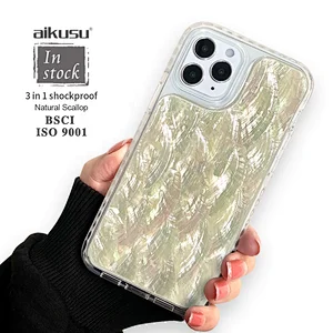 Aikusu funda de teléfono de lujo cortable para iphone 12 12 pro max funda para teléfono celular