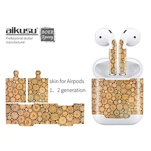 Para airpods pro box skin sticker diseño personalizado funda de moda