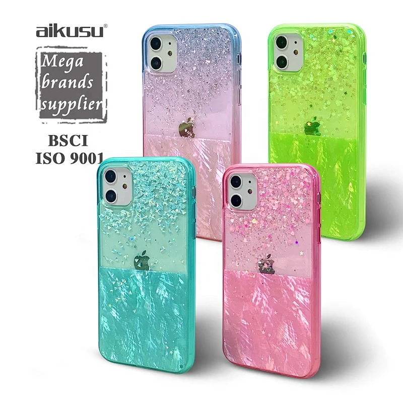 Boer epoxy newest quicksand phone case for iPhone 12 pro cover phone case