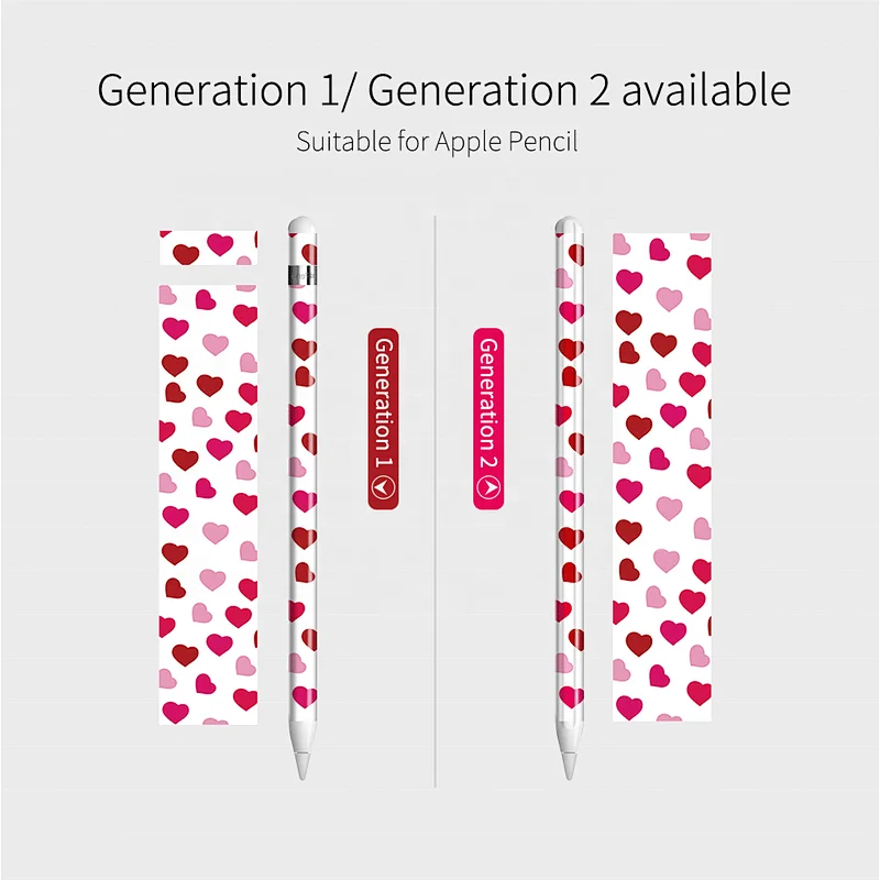 aikusu custom made skin for apple pencil generación 1 decal sticker for apple pencil 1 ipad