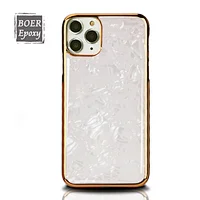 For iPhone 11 cell phone covers case epoxy conch shell pattern OEM design