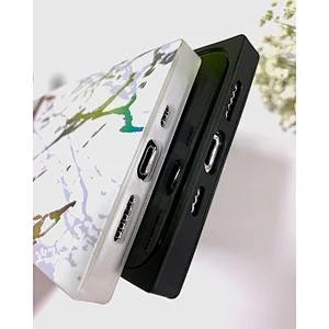 aikusu manufacturer wholesale luxury square phone case for iphone 12 imd phone case