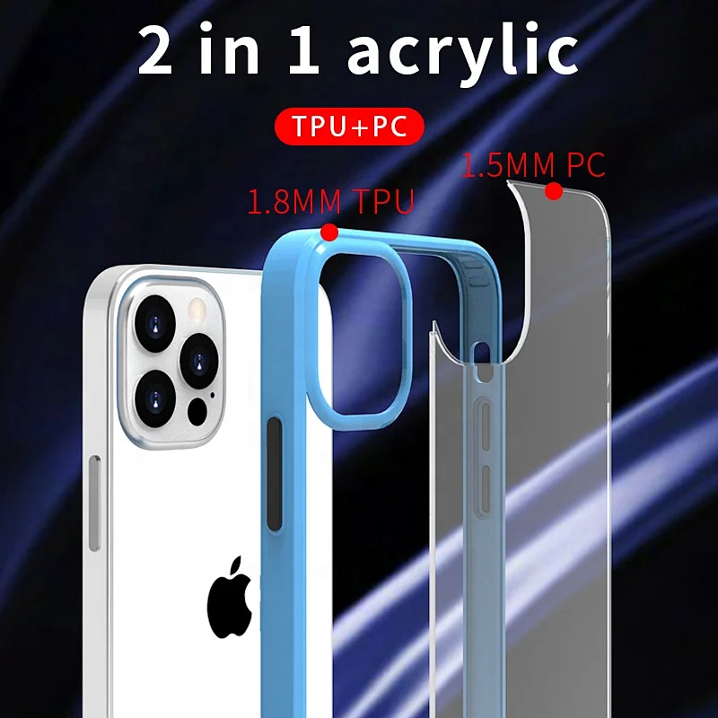Boer epoxy trending product 2021 mobile case phone for iPhone 12 11 transparent case phone 12 pro