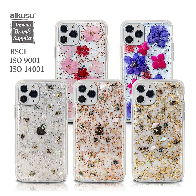 Mobile phone shell for iphone 12 phone case transparent resin epoxy accessories