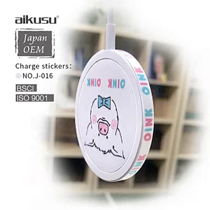 nuevo producto de aikusu 2020 para la etiqueta engomada inalámbrica del cargador de magsafe del iPhone 12