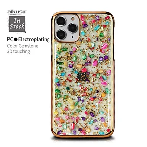 Boer epoxy new 2020 trending product case river stone for iphone 12 11 SE shenzhen phone case