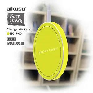 aikusu custom decal sticker for iPhone 12 mag safe charger holder power bank