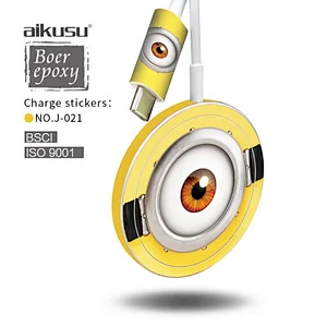 aikusu 2020 new product for iPhone 12 magssafe wireless charger sticker