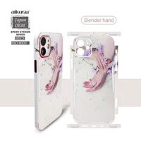 aikusu new trending 12 phone skin wrap for iPhone 12 pro phone skin protective around borders back thin 3D elegant sticker