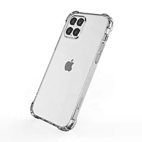 aisuku transparent shockproof phone case for iPhone 12 clear phone case shockproof for iPhone 12 pro max