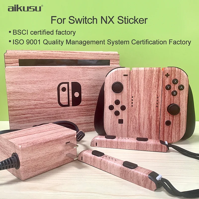 For Nintendo Switch custom die cut wrap sticker for Nintendo NX vinyl stickers skin
