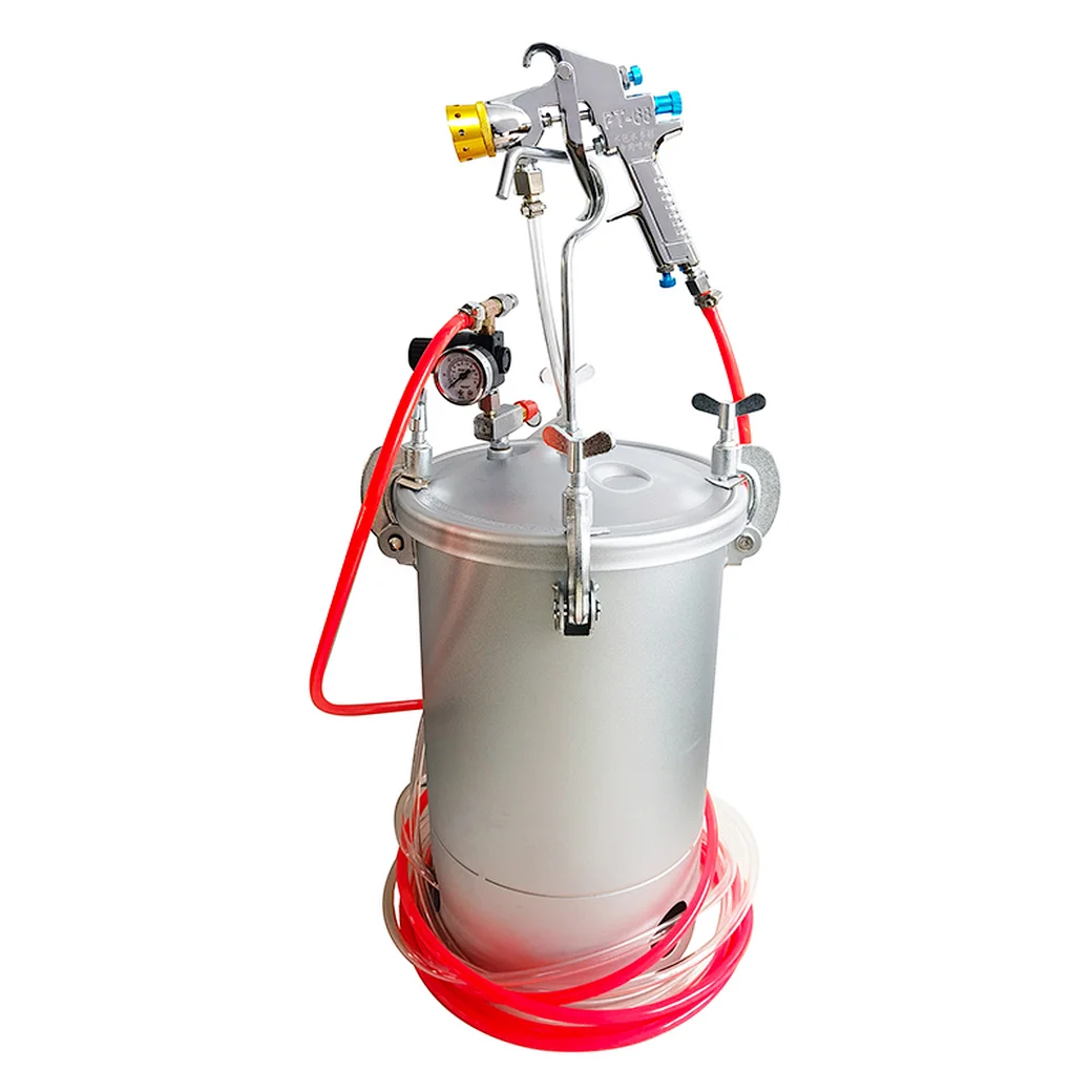 15L Air Pressure Paint Spray Tank with pressure regulator