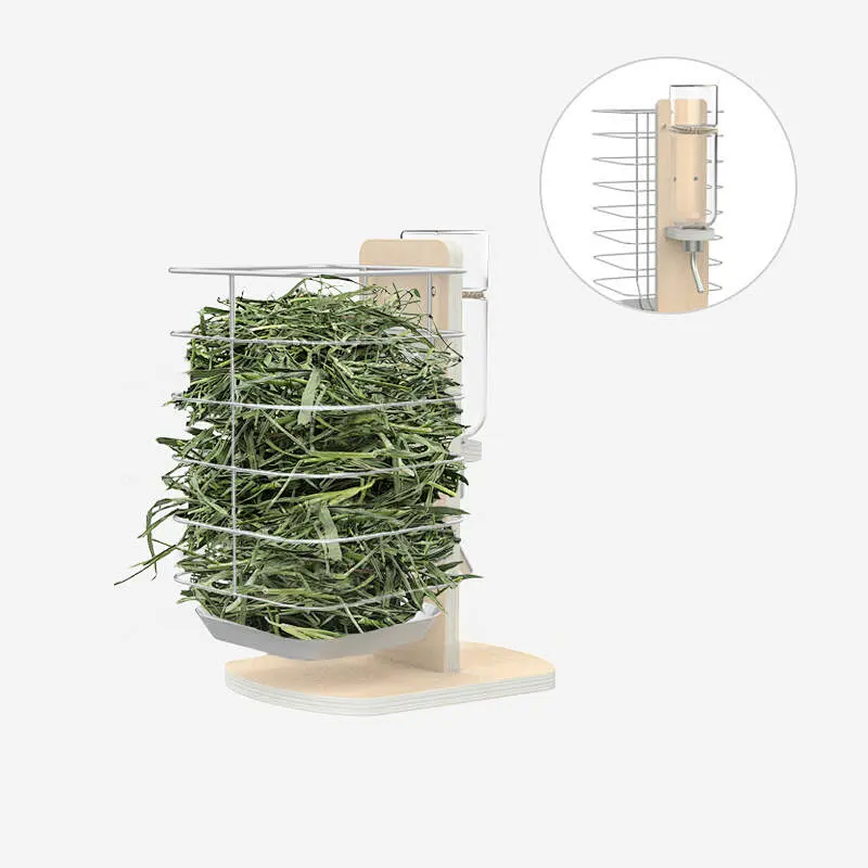 Lu water bottle stand & hayrack