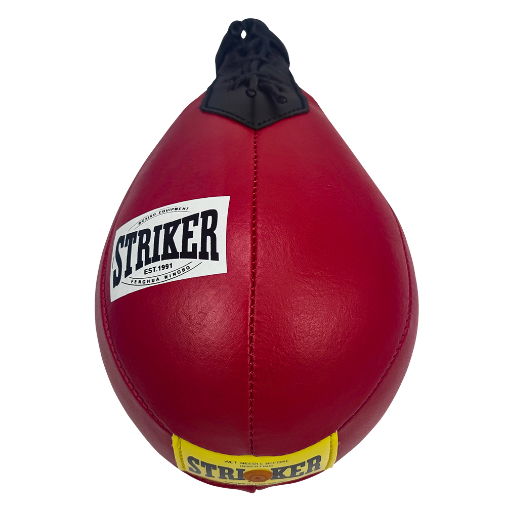 KICK BOXING equipment platform adjustable speed punching bags cowhide leather boxing speed bag