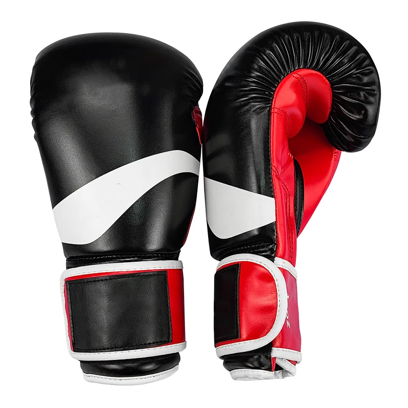 wholesale custom Punching kick glove leather 16oz Martial Arts Training professional gloves boxing leather