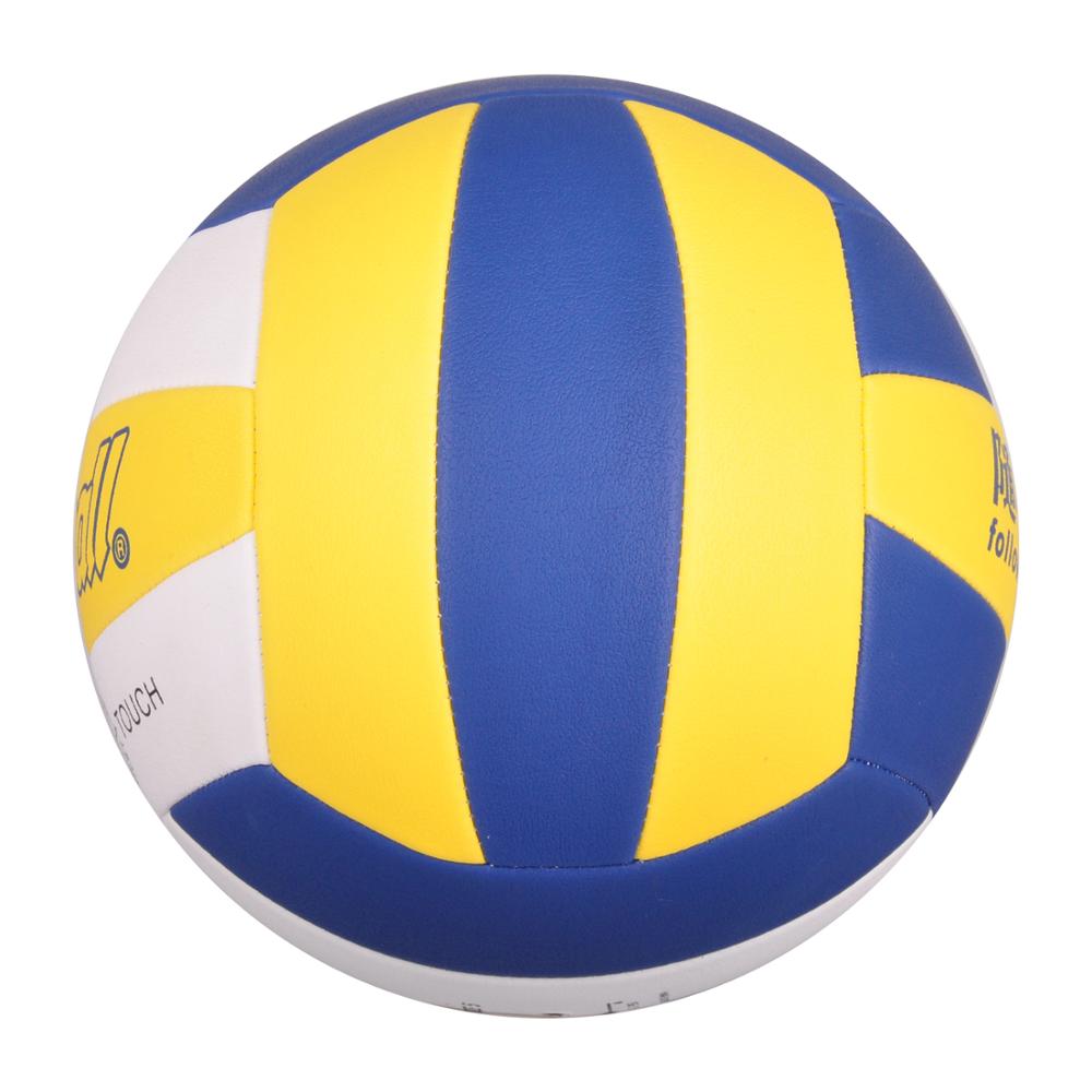 wholesale Soft Foam Microfiber PU volley balls colorful Size 5 custom Beach volleyball college training inflated volleyball ball