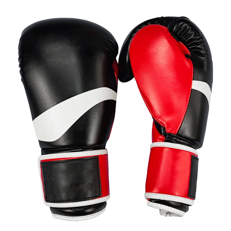 wholesale custom Punching kick glove leather 16oz Martial Arts Training professional gloves boxing leather