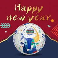 2021 Chinese Zodiac Soft PVC volleyballs Size 5 custom balls beach volleyball ball