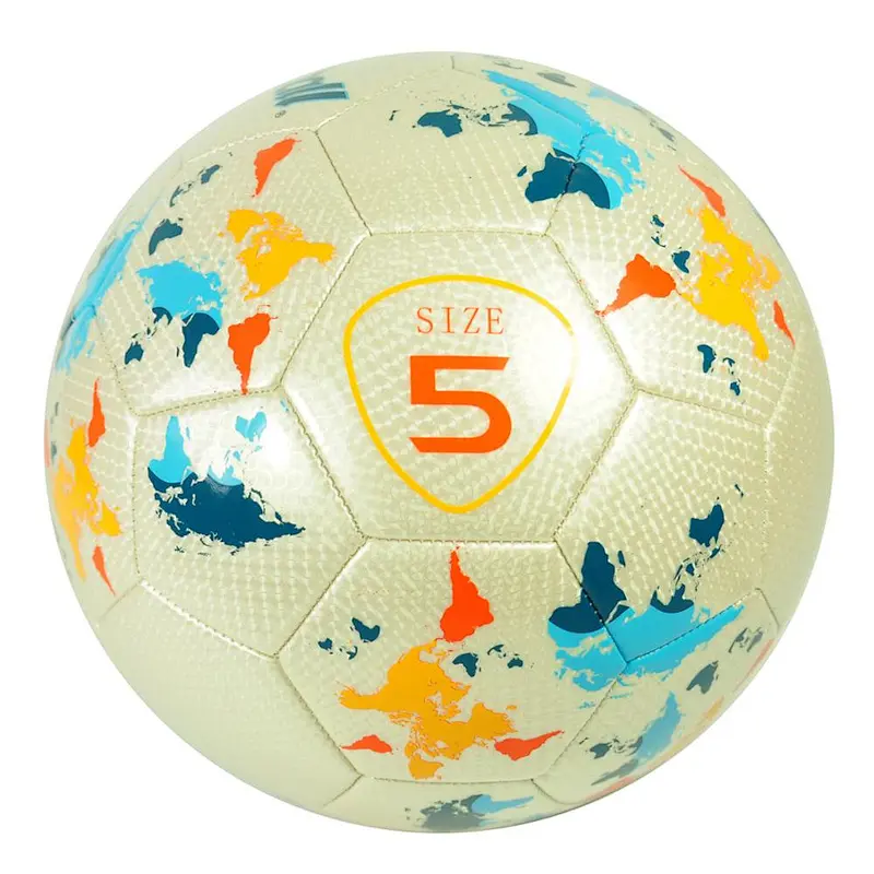 New design machine stitched pvc ball customized printing football soccer balls size 5