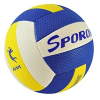 Foam Microfiber volleyballs inflated Soft touch TPE leather qi volleyball ball