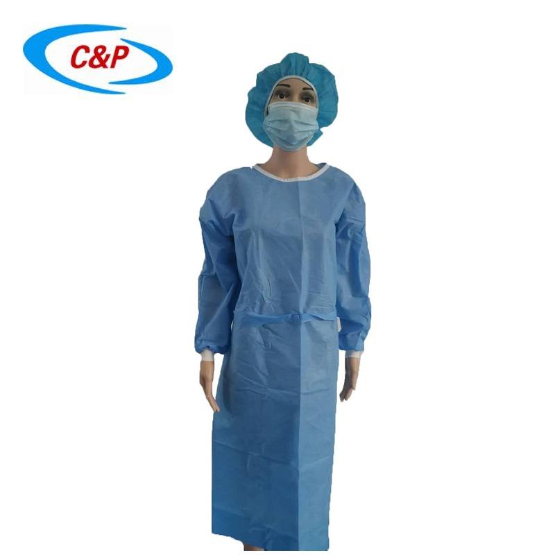 AAMI Level 2 3 En13795 PP SMS Ssmms Spun Lace Non-Woven Reinforcement  Medical Disposable Surgical Gown Apron Isolation Gown ISO13485 CE - China  Surgical Gown, Gown | Made-in-China.com