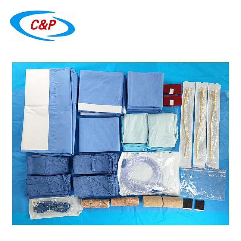Disposable Surgical Cardiovascular Pack Drape Kit