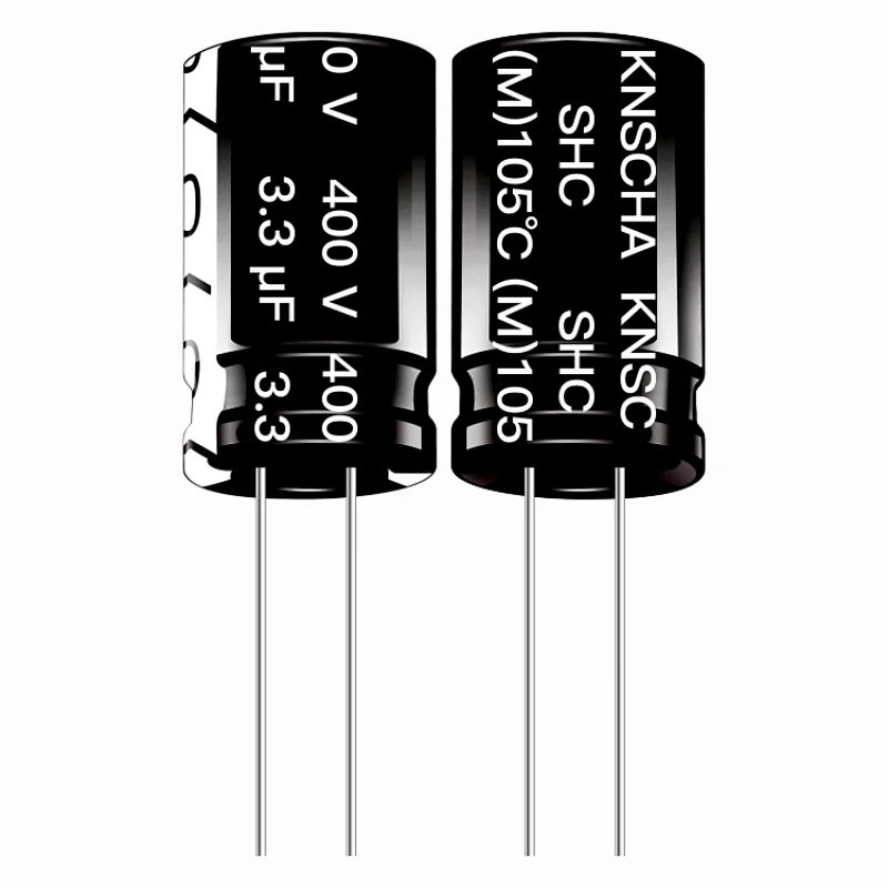 KNSCHA Aluminum Electrolytic Capacitor Radial Lead Type SHC 3.3UF 400V 5000H