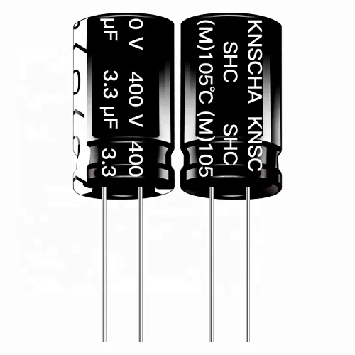 KNSCHA Aluminum Electrolytic Capacitor Radial Lead Type SHC 3.3UF 400V 5000H