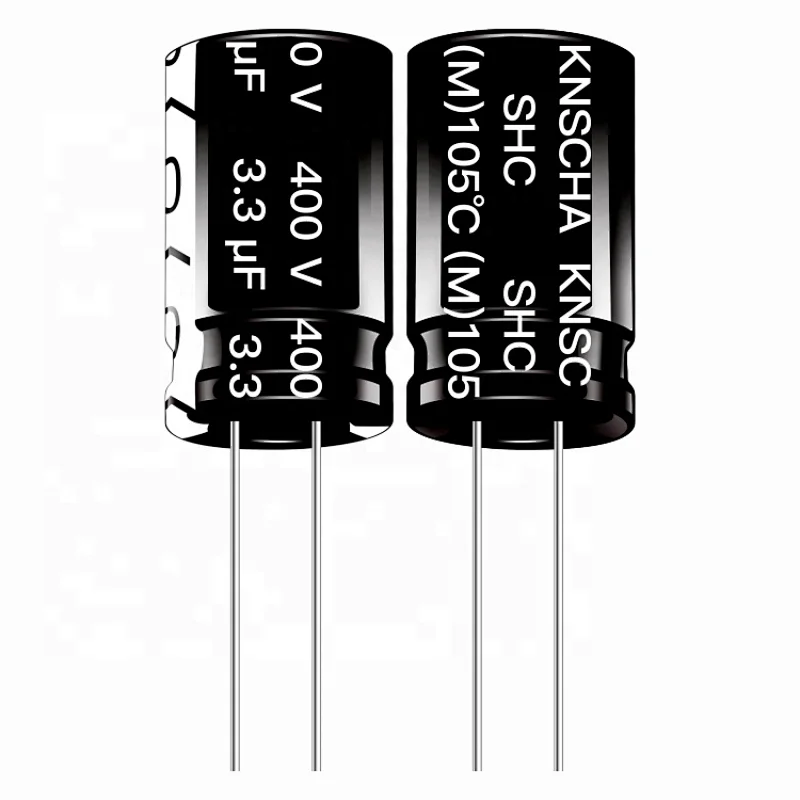 KNSCHA Aluminum Electrolytic Capacitor Radial Lead Type SHC 3.3UF 400V 5000H
