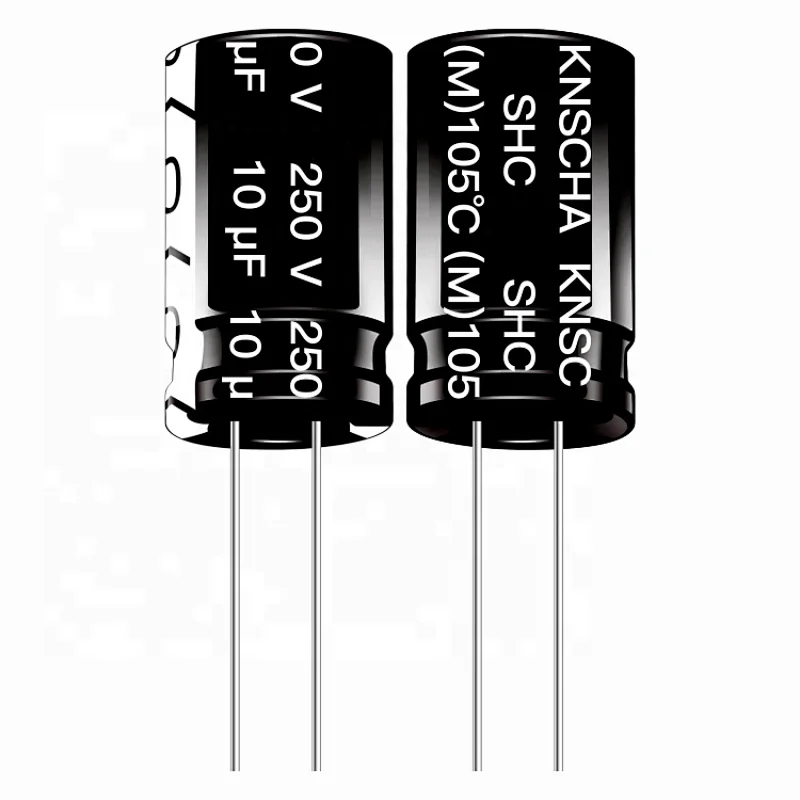 KNSCHA Aluminum Electrolytic Capacitor Radial Lead Type SHC 10UF 250V 5000H